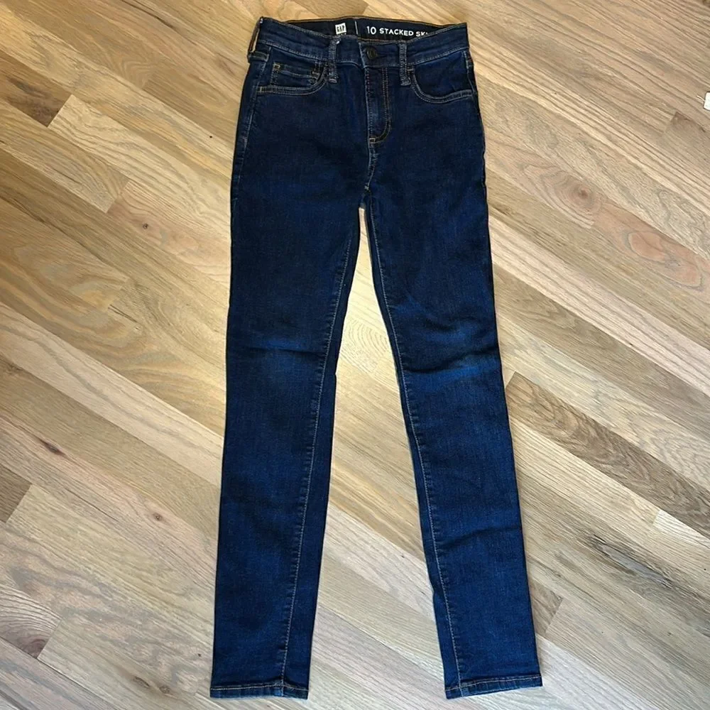 GAP Denim Size 10 Stacked Skinny Jeans